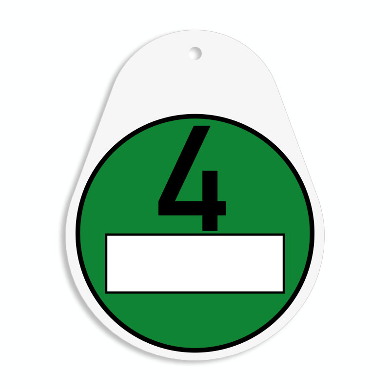 Halter für Plakette - ohne Sauger